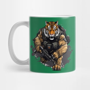 Tiger soldier Mug